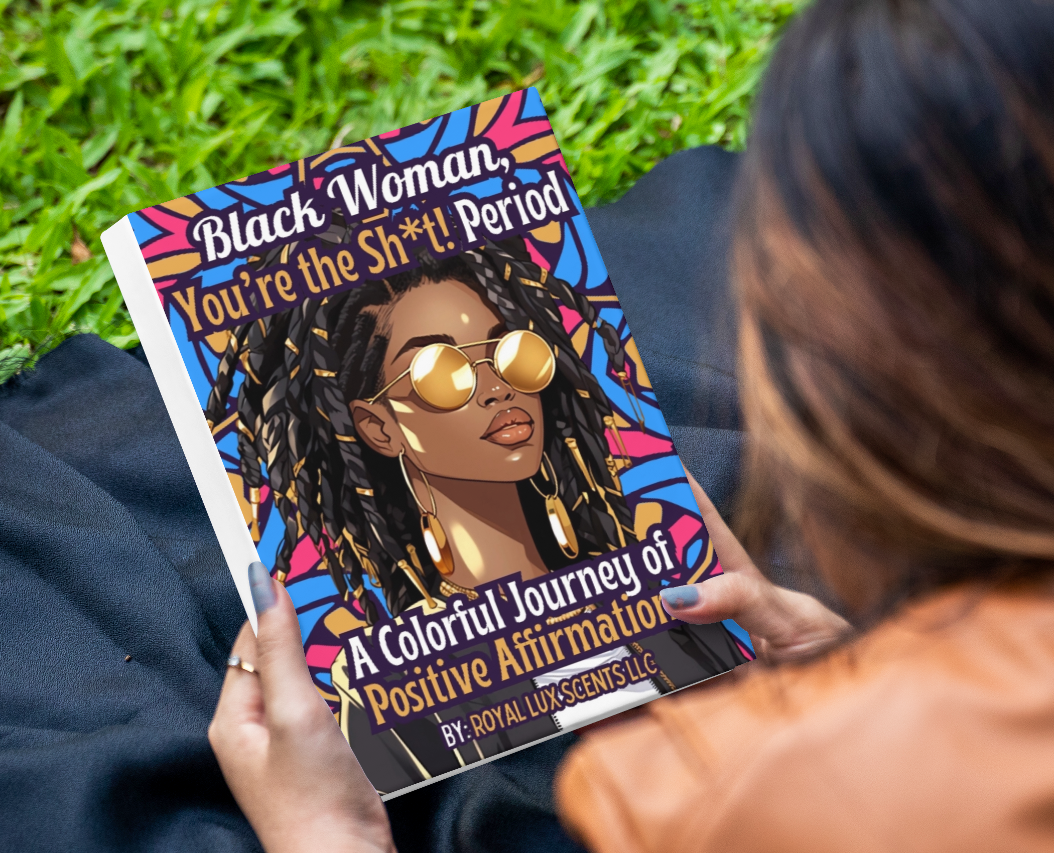 Black Woman, You’re the Sh*t! Period: Self-Care Coloring Book