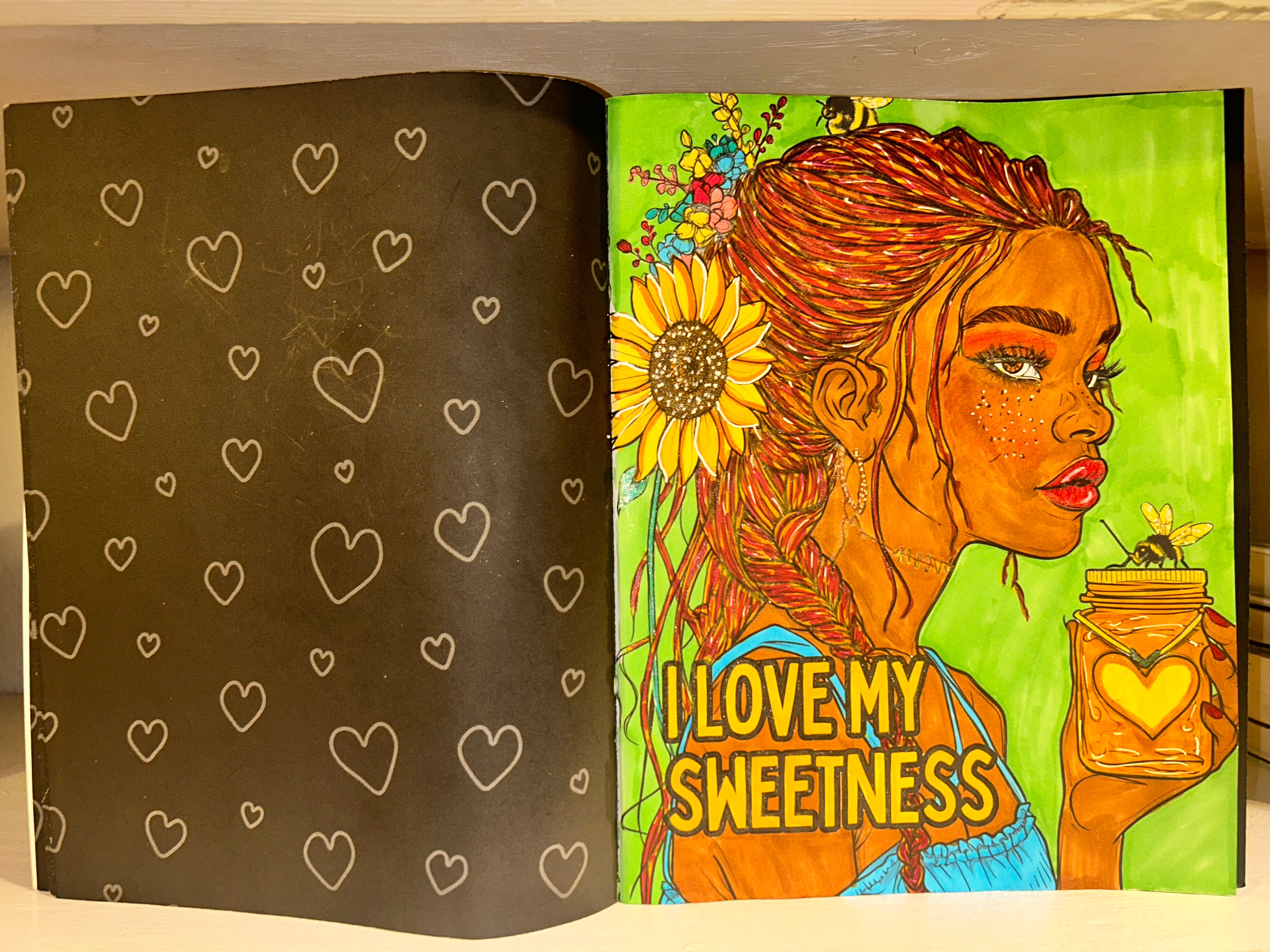 Adore Yourself: Self-Love Coloring Book