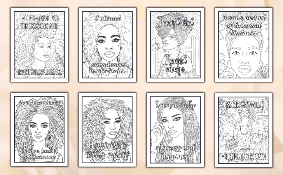 Black Woman, You’re the Sh*t! Period: Self-Care Coloring Book