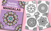 Soothing Bold & Easy Mandalas: Large Print Adult Coloring Book (A Calming Coloring Journey of Mindfulness and Creativity - Great for Adults, Seniors & Kids)