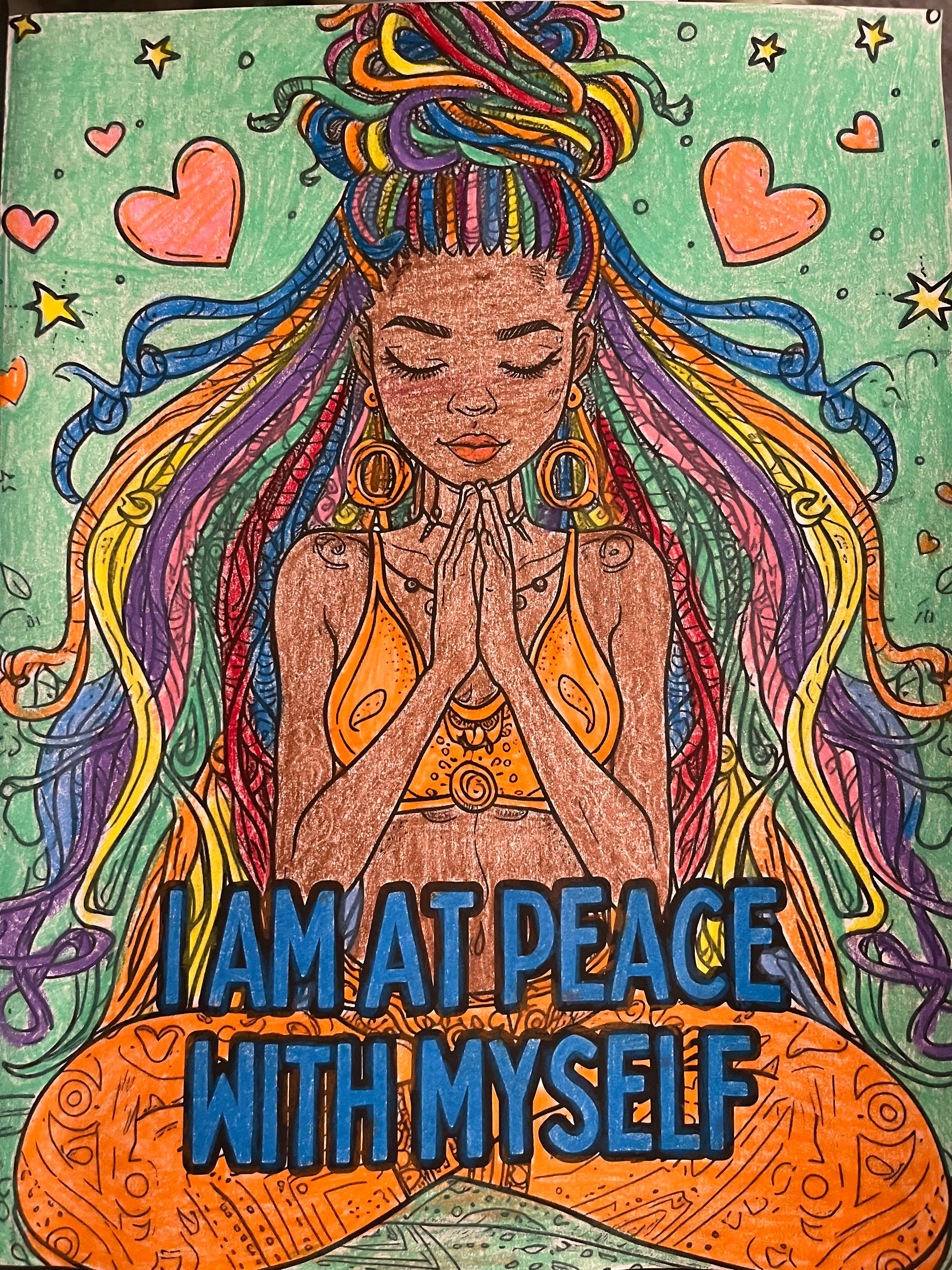 Adore Yourself: Self-Love Coloring Book