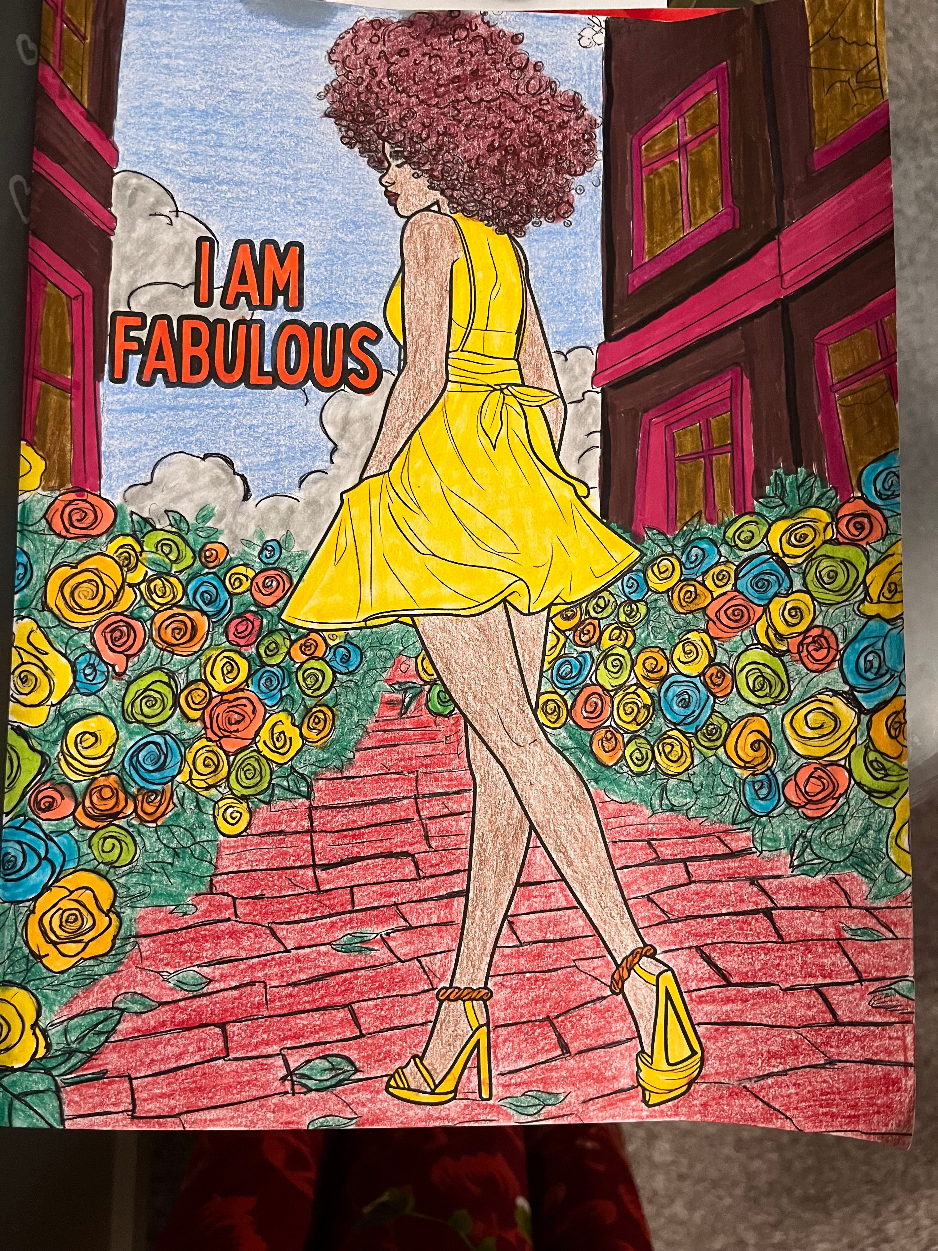 Adore Yourself: Self-Love Coloring Book