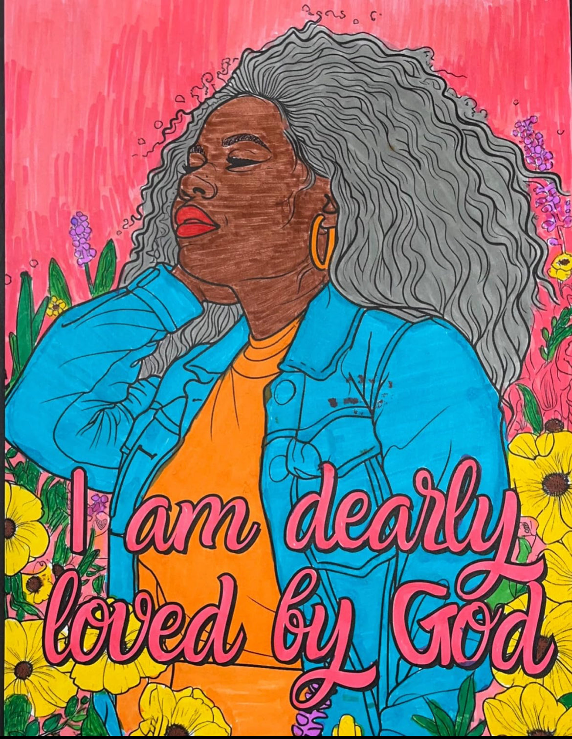 Black Woman, You’re the Sh*t! Period: Self-Care Coloring Book